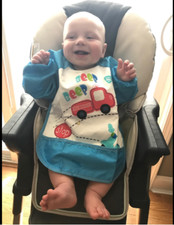 baby bib for Infant Toddler Baby bib Waterproof bib Sleeved Bib long