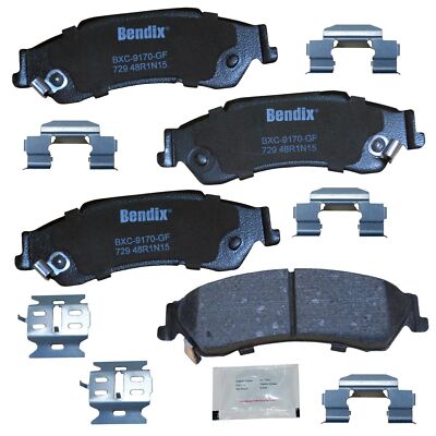 Disc Brake Pad Set-Priority One Ceramic BPR Bendix CFC729