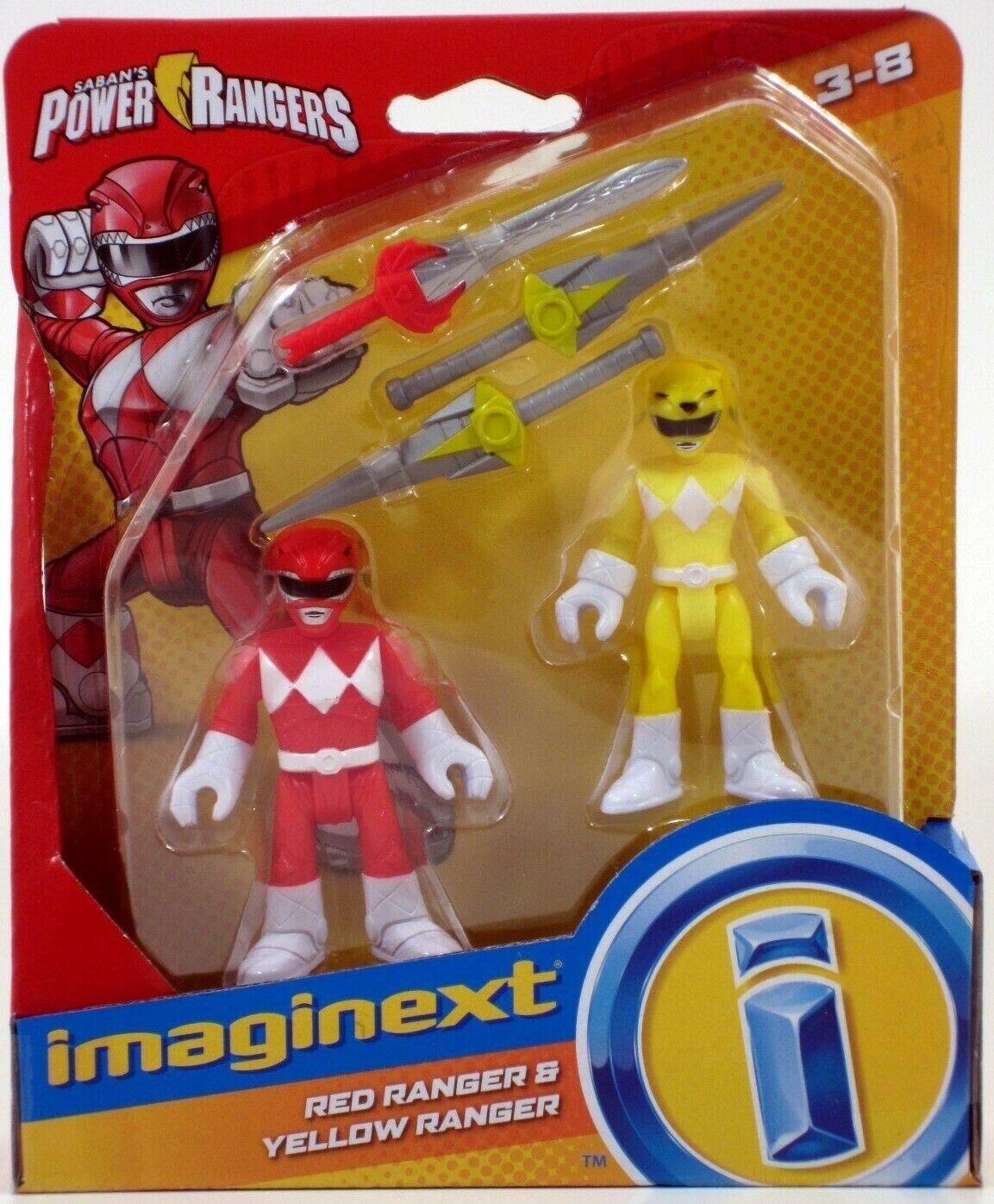 imaginext red power ranger