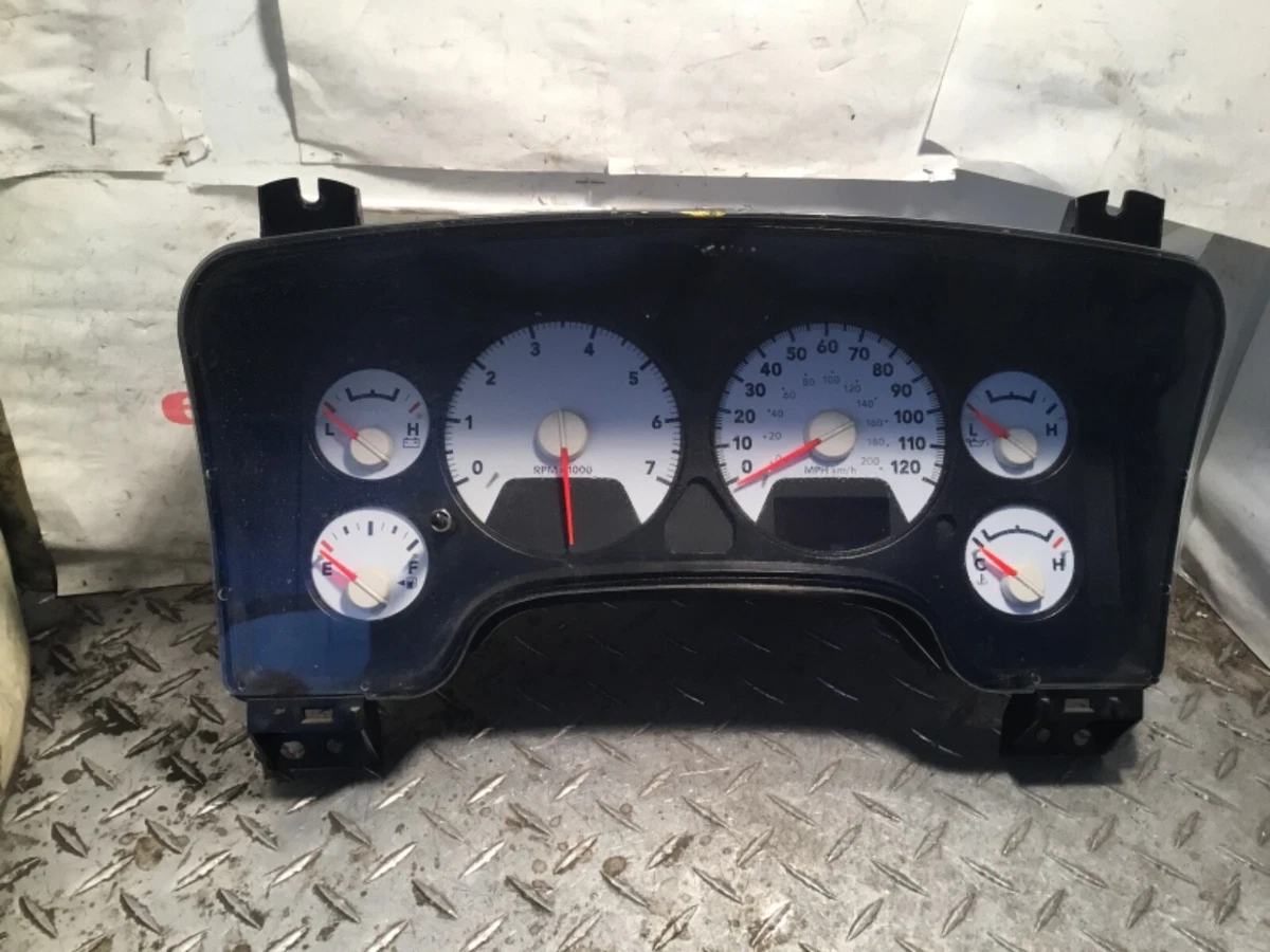 2006 DODGE RAM 1500 2500 GAS SPEEDOMETER INSTRUMENT CLUSTER 248k