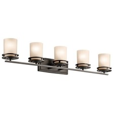 Kichler Hendrik 43in 5-Light Vanity Light Olde Bronze