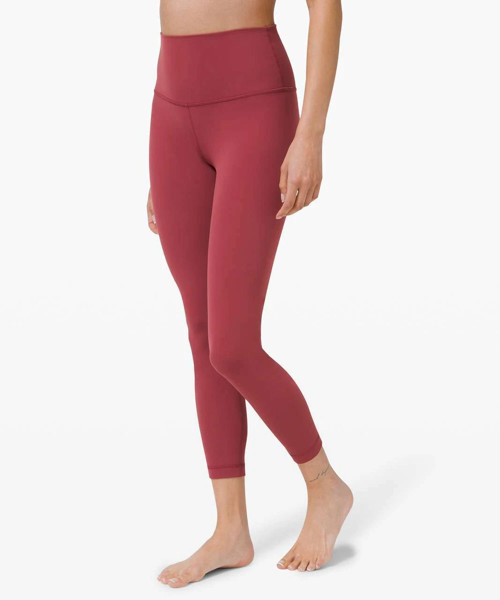 Lululemon Align Pant II 25 High-Rise Chianti CHIA 7/8 Leggings