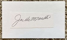 Joe Demaestri signed cut - A's Yankees debut 1951 -