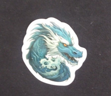 Magical Fantasy Dragon Sticker 1.5" AO 