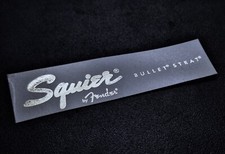 Squier Bullet Strat By Fender Waterslide Headstock Decal Decal Solid Silver NEW