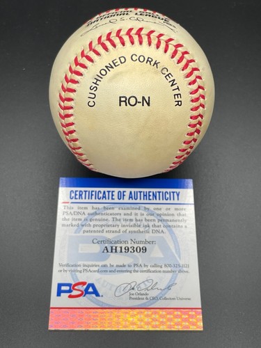 Vladimir Guerrero "2004 MVP Early Rookie Year" Signed Autographed baseball PSA - Picture 4 of 6