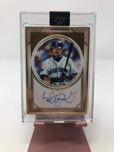 2018 TOPPS TRANSCENDENT JAPAN AUTO ICHIRO SEATTLE MARINERS 4/5 TA-16