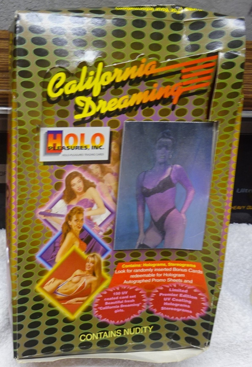 TWO (2) - Vintage SEALED packs - California Dreaming GIRLS - HOLO