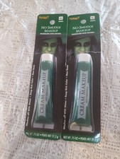 2 Pack SPIRIT Green Cream Makeup Professional Face Paint Halloween .75 Oz X 2