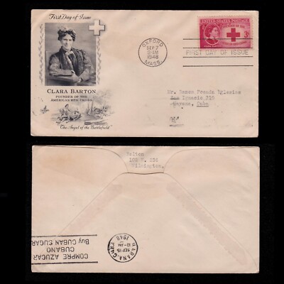 US.Red Cross.1948.FIRST DAY ISSUE.3c.SCOTT 967