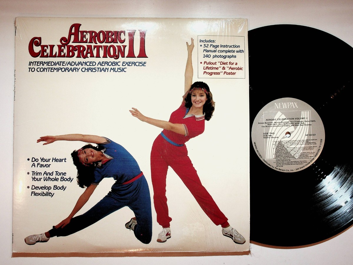 1982 Aerobic Celebration II Gospel Christian Vinyl LP Record