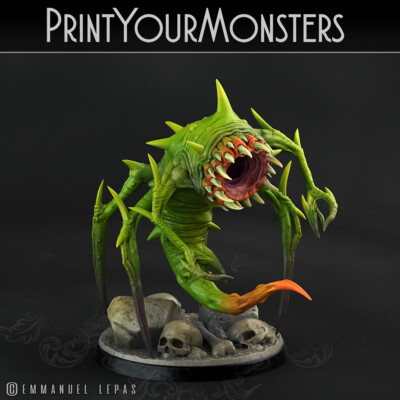 Void Tyrant (2) - 28mm scale Roleplay resin miniatures PYM