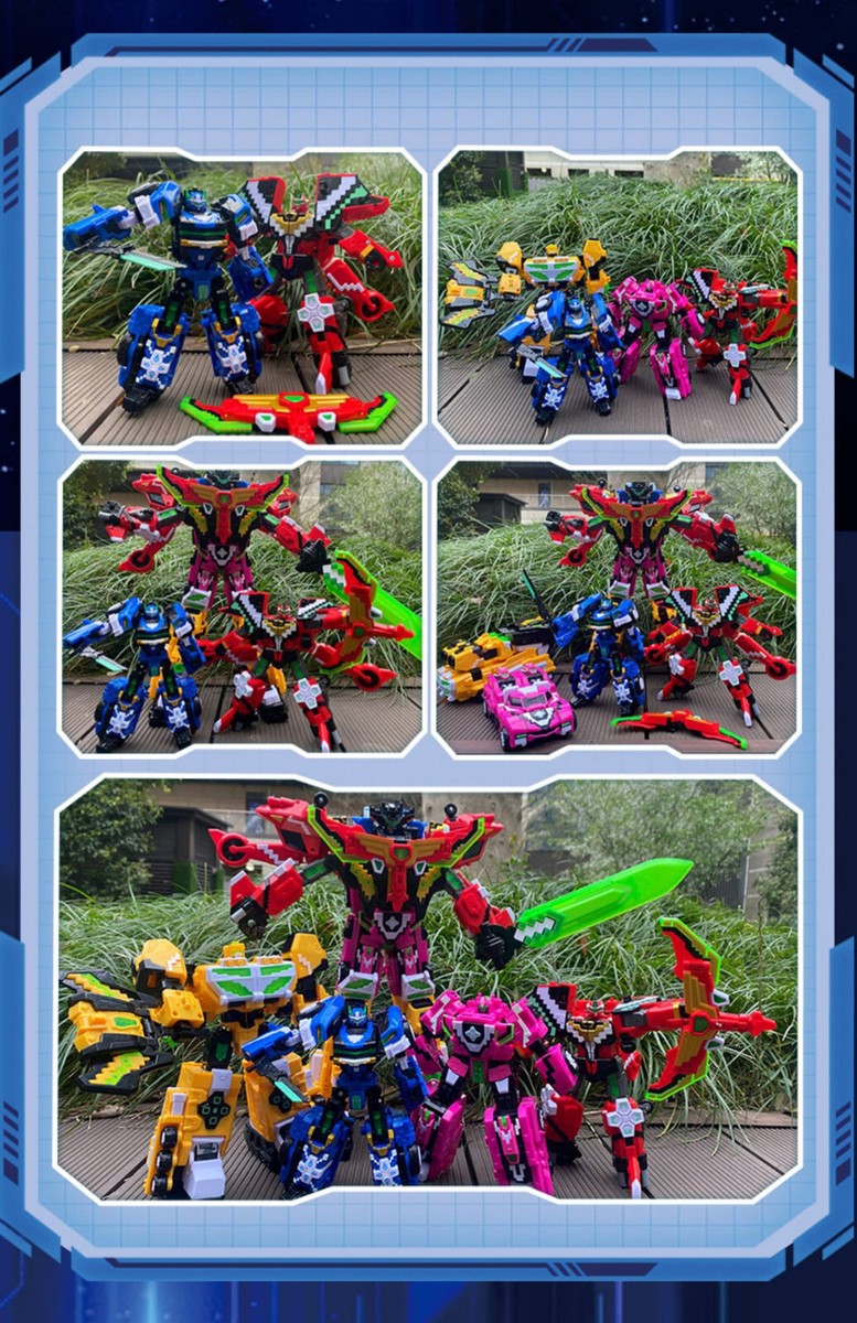 MiniForce Pixelpower PIXEL HYPER King 4 in 1 Transform Robot