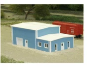 Office & Warehouse Building Kit N Scale Layout Diorama Pikestuff 8017