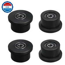 Fit for Total Gym Set of 4 Wheels/Rollers for Models 1000, 1100, 1400, 1500,