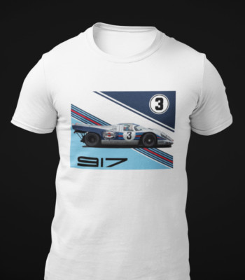 Retro Vintage Racing 917K Race Car Short-Sleeve Unisex T-Shirt
