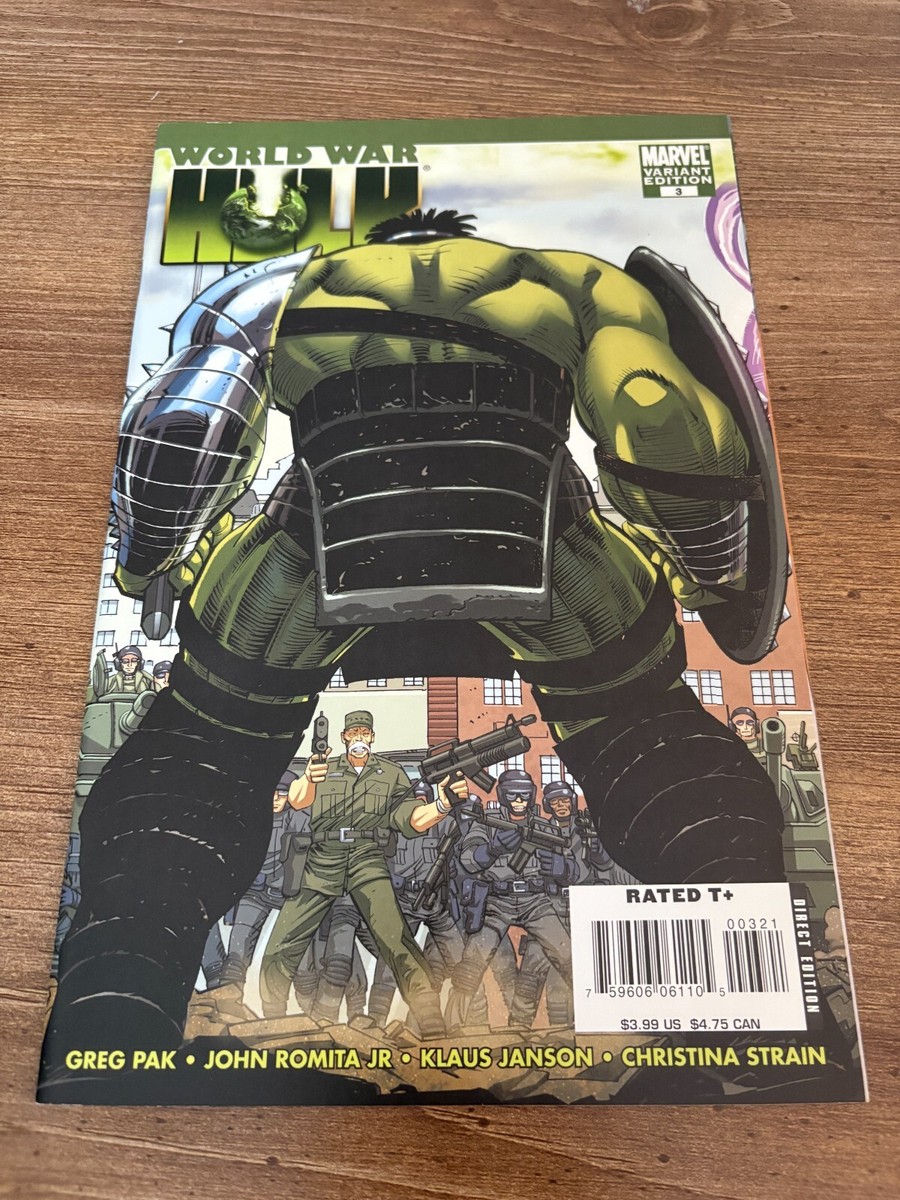 World War Hulk # 3 NM 1st Print Variant Cover Marvel Comic Book 18