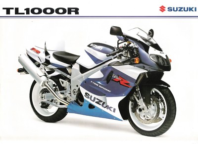 Suzuki TL1000R UK Sales Brochure TL1000RX 1999 UK