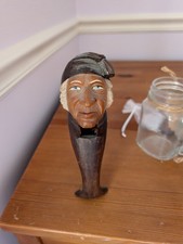Anri Folk Art Black Forest Nutcracker Ebenezer Scrooge 