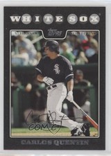 2008 Topps Black 25/57 Carlos Quentin #384 1u6