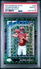 2024 PANINI DONRUSS OPTIC GREEN VELOCITY #248 JAYDEN DANIELS ROOKIE RC PSA 10