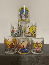 set di 6 bicchieri nutella vintage