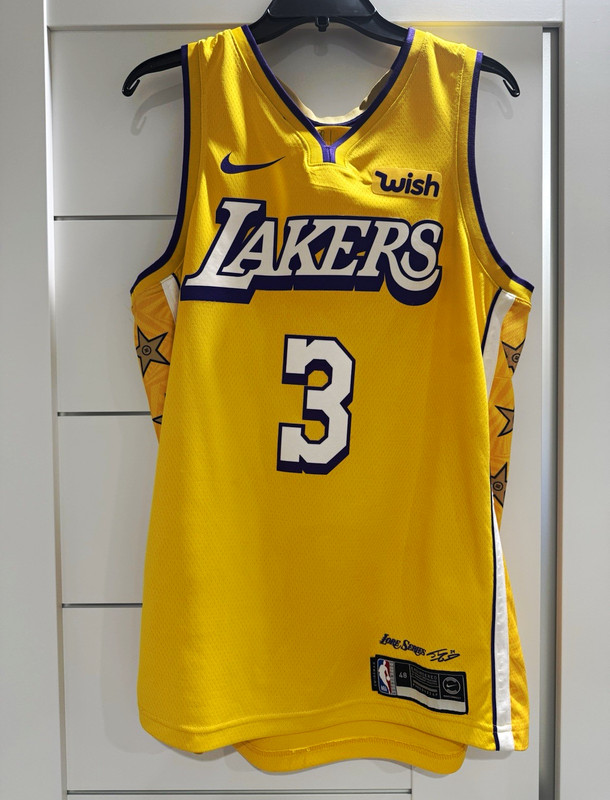 Nike Los Angeles Lakers Anthony Davis #3 Swingman Dri-FIT Jersey 48