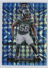 2024 Panini Mosaic Reactive Blue Mosaic Prizm Quincy Williams #174 0t2