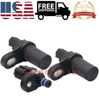 3Pc Transmission Oil Pressure Sensor & Input Output Speed Sensors For Dodge Jeep