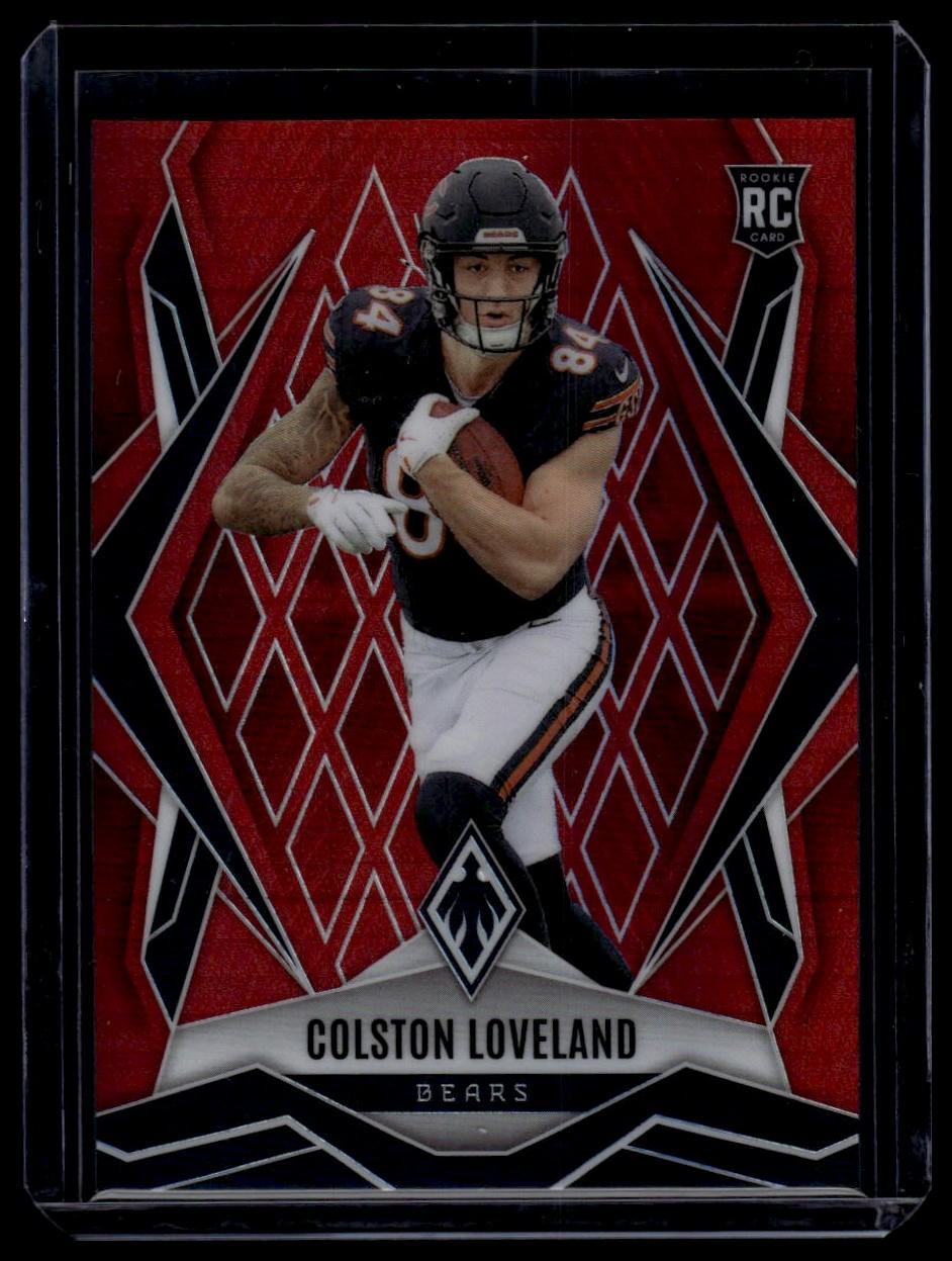 2025 Panini Phoenix #179 Colston Loveland Red Hyper Prizm #/399