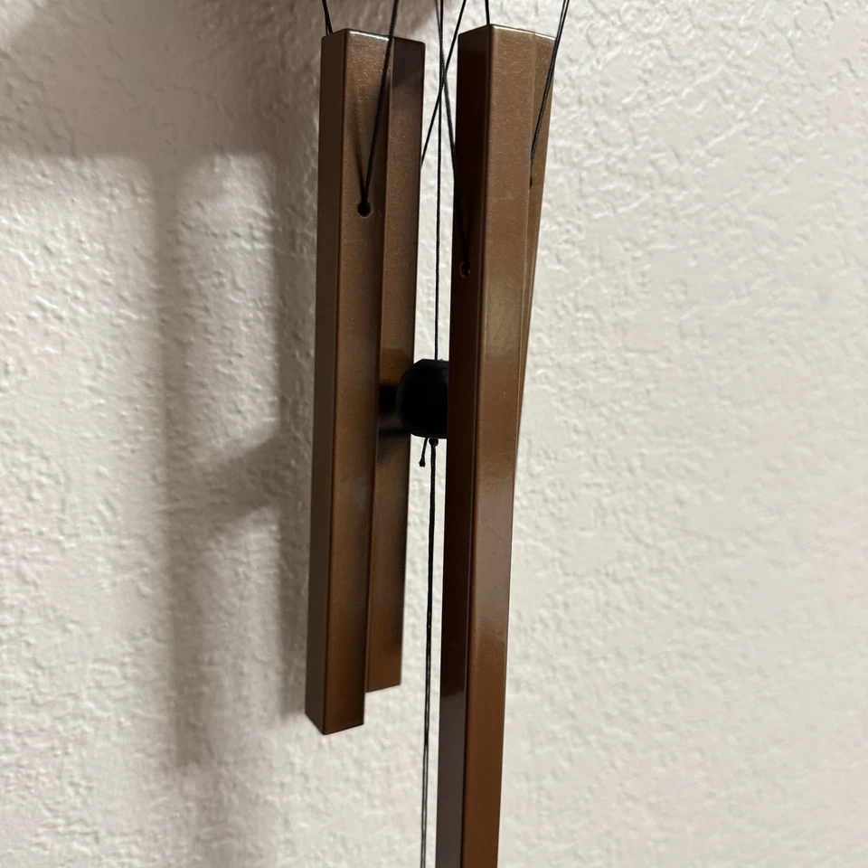 Woodstock Chimes Hummingbird Wind Chime Copper Finish Garden Decor 2008 - Image 4 of 4