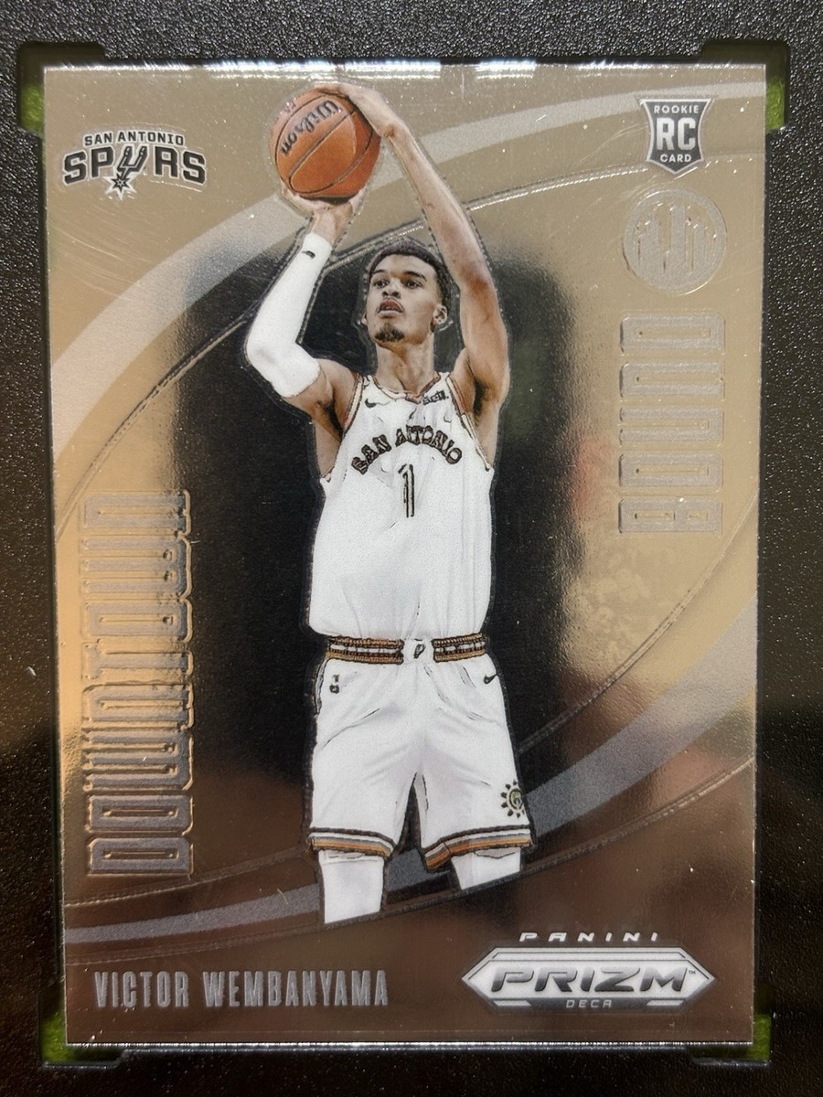 2023-24 Panini Prizm Deca - Downtown Bound Victor Wembanyama #8