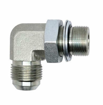 AF 9069-06-14 - #6 Male JIC (9/16''-18) X 14mm x 1.5 Male Metric 90