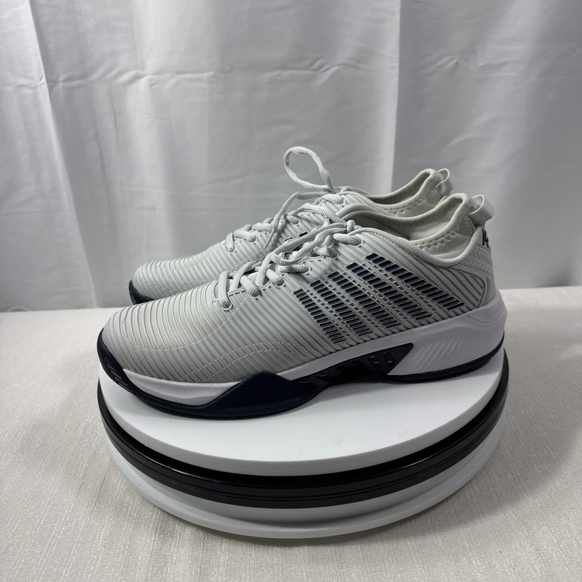 K-Swiss Mens Size 9 Supreme Shoes - Mens Tennis Blue/Green/White Excellent Cond Cut in half: K-Swiss Hypercourt Supreme Review | RunRepeat main image 2
