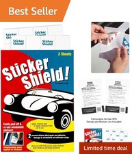 Reusable Windshield Sticker Applicator Sheets For Car Windows