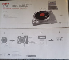 ION Audio iTTUSB USB Turntable - Gray