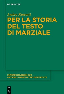 Per la storia del testo di Marziale | Ambra Russotti | Buch | 350 S. | 2025