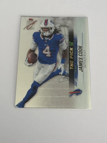 2025 Topps Signature James Cook Base (RAW)