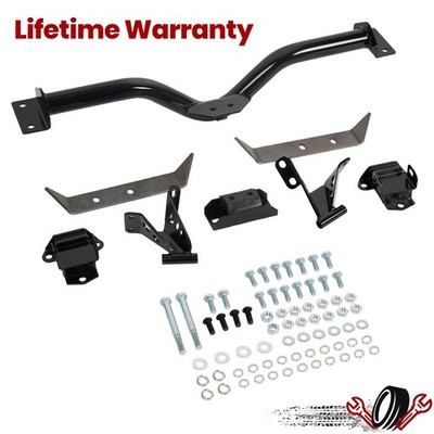 For 55-57 Chevy 210 150 Belair V8 Engine crossmember Transmission Mount Kit
