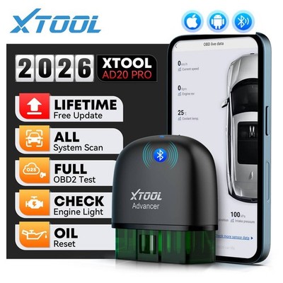 2026 XTOOL AD20 PRO Profi Auto OBD2 Diagnosegerät Alle Systeme Ölwechsel-Reset