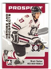 Brett Sutter 2005 Red Deer Rebels Card