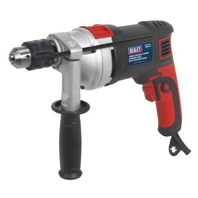 Sealey 13 mm regelbarer Bohrhammer mit Rückwärtsgang 850 W/230 V SD800