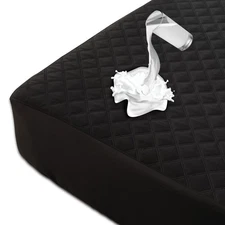 Quilted Mattress Pad Cover Extra Deep Pocket Waterproof Mattress Protector