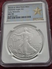 2024W SILVER AMERICAN EAGLE EARLY RELEASE NGC GRADED MS70 BRILLIANT UNCIRCULATED