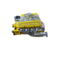 Yosoo V8 Engine Model Desktop Display Replica Sturdy V8 Car Engine
