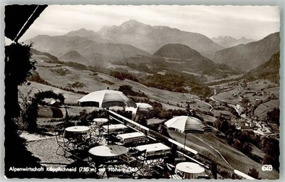 38207586 - 8246 Marktschellenberg Gasthaus Koepplschneid Terrasse mit Hohem