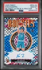 Kon Knueppel 2025 Topps Finest Blue X-Fractor Rookie Auto RC 53/99 PSA 10