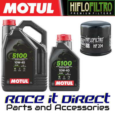 Öl & Filter für Triumph 1200 Tiger Explorer XRX Low 2017-2020 MOTUL 5100 & HF