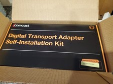 Comcast Self Installation Kit DC50X Digital Transport Adapter Cable TV remote
