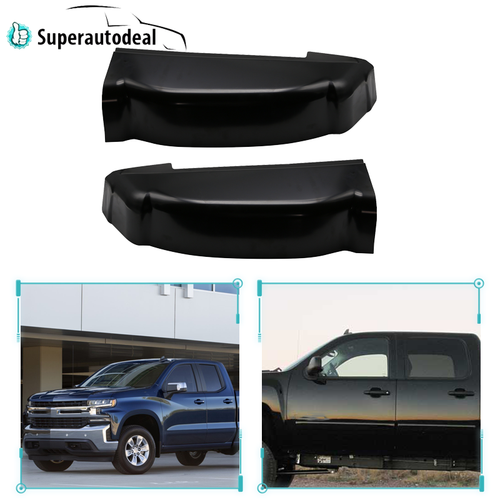 Jijiamotor13 Pair Cab Corners For 99-07 Chevy Silverado & GMC Sierra Extended Cab